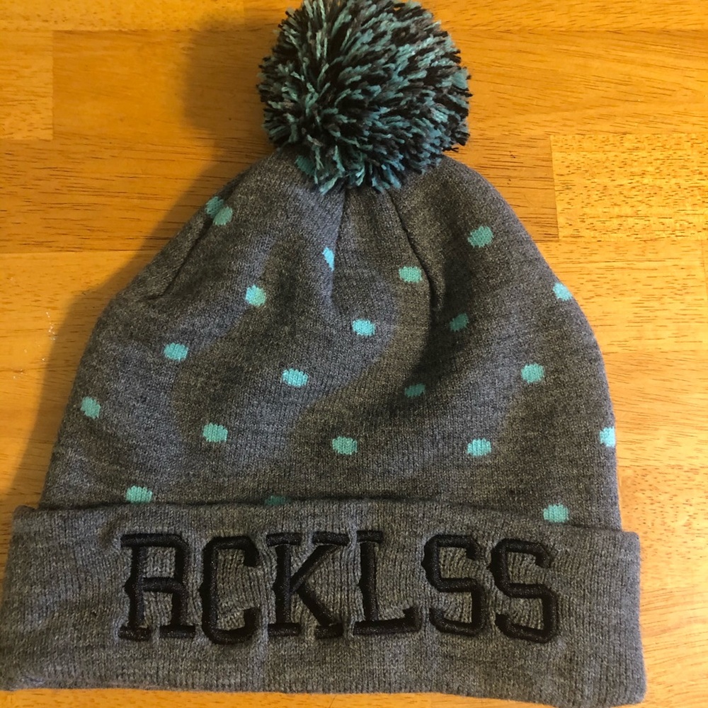 Young & Reckless Pom beanie
